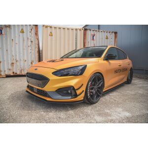 Maxton Design Robuste Racing Front Ansatz für passend für Ford Focus ST / ST-Line Mk4