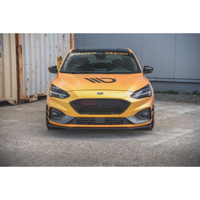 Maxton Design Robuste Racing Front Ansatz für passend für Ford Focus ST / ST-Line Mk4