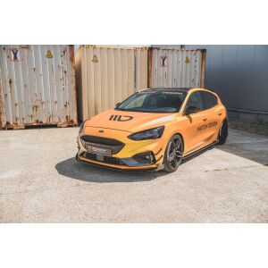 Maxton Design Flaps Ford Focus ST / ST-Line Mk4 schwarz Hochglanz