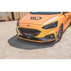 Maxton Design Flaps Ford Focus ST / ST-Line Mk4 schwarz Hochglanz