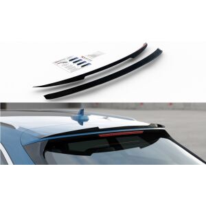 Maxton Design Spoiler CAP für Audi A6 S-Line / S6  C8 Avant schwarz Hochglanz