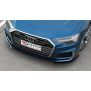 Maxton Design Front Ansatz V.1 / V1 für Audi A6 S-Line / S6 C8  schwarz Hochglanz
