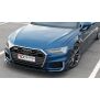 Maxton Design Front Ansatz V.1 / V1 für Audi A6 S-Line / S6 C8  schwarz Hochglanz
