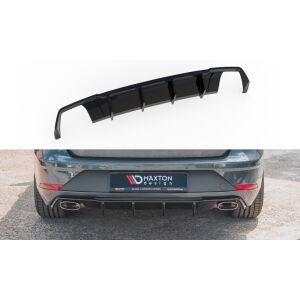 Maxton Design Heckdiffusor Ansatz V.2 / V2 für Seat Leon Cupra ST Mk3 FL