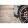 Maxton Design Heck Ansatz Flaps Diffusor V.2 / V2 für Ford FIesta Mk8 ST schwarz Hochglanz