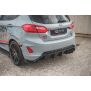 Maxton Design Heck Ansatz Flaps Diffusor V.2 / V2 für Ford FIesta Mk8 ST schwarz Hochglanz