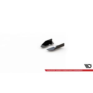 Maxton Design Side Flaps Ford Focus ST / ST-Line Mk4 schwarz Hochglanz