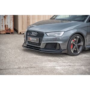 Maxton Design Flaps Audi RS3 8V Sportback schwarz Hochglanz