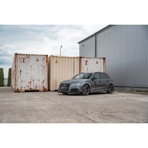 Maxton Design Flaps Audi RS3 8V Sportback schwarz Hochglanz