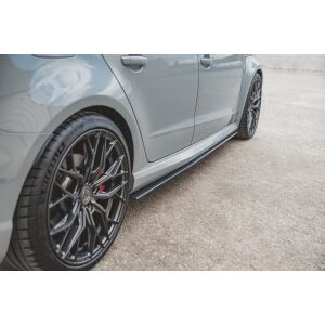 Maxton Design Robuste Racing Seitenschweller Ansatz für für Audi RS3 8V Sportback