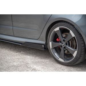 Maxton Design Side Flaps Audi RS3 8V Sportback schwarz Hochglanz
