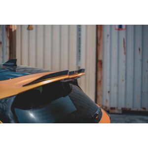 Maxton Design Spoiler CAP für V2 Ford Focus ST Mk4 schwarz Hochglanz