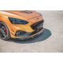 Maxton Design Front Ansatz für V.8 / V8 Ford Focus ST / ST-Line Mk4 schwarz Hochglanz