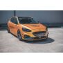 Maxton Design Front Ansatz für V.8 / V8 Ford Focus ST / ST-Line Mk4 schwarz Hochglanz