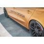 Maxton Design Seitenschweller Ansatz für V.4 / V4 Ford Focus ST / ST-Line Mk4 schwarz Hochglanz