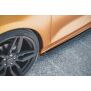 Maxton Design Seitenschweller Ansatz für V.4 / V4 Ford Focus ST / ST-Line Mk4 schwarz Hochglanz