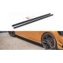 Maxton Design Seitenschweller Ansatz für V.5 / V5 Ford Focus ST / ST-Line Mk4 schwarz Hochglanz