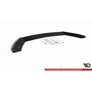 Maxton Design Front Ansatz V.4 / V4 für Seat Leon Cupra / FR Mk3 FL schwarz Hochglanz