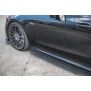 Maxton Design Seitenschweller Ansatz für Mercedes-Benz CLS AMG-Line / 53AMG C257 schwarz Hochglanz