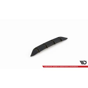 Maxton Design Heckdiffusor Ansatz für Mercedes-Benz CLS AMG-Line C257 schwarz Hochglanz