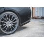 Maxton Design Mittlerer Heckdiffusor Ansatz für Mercedes-Benz CLS AMG-Line C257 schwarz Hochglanz