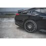 Maxton Design Mittlerer Heckdiffusor Ansatz für Mercedes-Benz CLS AMG-Line C257 schwarz Hochglanz
