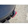 Maxton Design Heck Ansatz Flaps Diffusor V.2 / V2 für SUBARU WRX STI schwarz Hochglanz