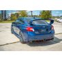 Maxton Design Heck Ansatz Flaps Diffusor V.2 / V2 für SUBARU WRX STI schwarz Hochglanz