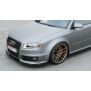 Maxton Design Front Ansatz V.1 / V1 für Audi RS4 B7 schwarz Hochglanz