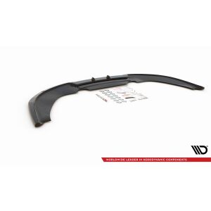 Maxton Design Front Ansatz V.2 / V2 für Audi RS4 B7 schwarz Hochglanz