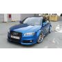 Maxton Design Front Ansatz V.2 / V2 für Audi RS4 B7 schwarz Hochglanz