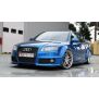 Maxton Design Front Ansatz V.2 / V2 für Audi RS4 B7 schwarz Hochglanz