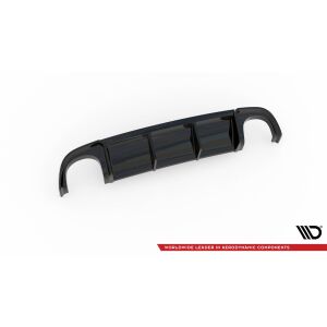 Maxton Design Heckdiffusor Ansatz für Audi RS4 B7 schwarz Hochglanz