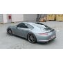Maxton Design Seitenschweller Ansatz für Porsche 911 Carrera 991 schwarz Hochglanz