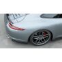 Maxton Design Heck Ansatz Flaps Diffusor für Porsche 911 Carrera 991 schwarz Hochglanz