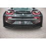 Maxton Design Mittlerer Heckdiffusor Ansatz DTM Look für BMW i8 schwarz Hochglanz