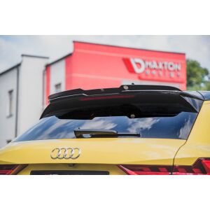 Maxton Design Spoiler CAP für Audi A1 S-Line GB schwarz Hochglanz