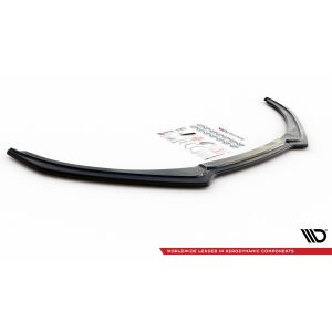 Maxton Design Front Ansatz für Jaguar XJ X351 Facelift schwarz Hochglanz
