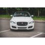 Maxton Design Front Ansatz für Jaguar XJ X351 Facelift schwarz Hochglanz