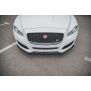 Maxton Design Front Ansatz für Jaguar XJ X351 Facelift schwarz Hochglanz