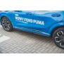 Maxton Design Seitenschweller Ansatz für Ford Puma ST-Line schwarz Hochglanz