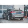 Maxton Design Spoiler CAP für Ford Mondeo Liftback Mk5 Facelift schwarz Hochglanz