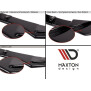 Maxton Design Spoiler CAP für Ford Mondeo Liftback Mk5 Facelift schwarz Hochglanz