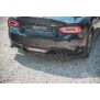 Maxton Design Mittlerer Heckdiffusor Ansatz für Fiat 124 Spider Abarth schwarz Hochglanz