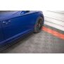 Maxton Design Seitenschweller Ansatz für Seat Leon Cupra / FR SC Mk3 / Mk3 FL schwarz Hochglanz