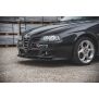 Maxton Design Front Ansatz für Alfa Romeo 156 Facelift schwarz Hochglanz