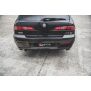 Maxton Design Heck Ansatz Flaps Diffusor für Alfa Romeo 156 SW Facelift schwarz Hochglanz