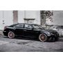 Maxton Design Seitenschweller Ansatz für Lexus LS Long Wheelbase Mk4 Facelift schwarz Hochglanz