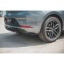 Maxton Design Heck Ansatz Flaps Diffusor für SEAT Leon Mk3 FR Facelift schwarz Hochglanz