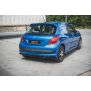 Maxton Design Heck Ansatz Flaps Diffusor für Peugeot 207 Sport schwarz Hochglanz